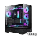 Huntkey MVP Destiny Empty Gaming PC Case without Fans -Black