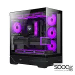 Huntkey MVP Destiny Empty Gaming PC Case without Fans -Black