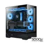 Huntkey MVP Destiny Empty Gaming PC Case without Fans -Black