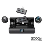 Jmary MW-19 2.4G Wireless Two Microphone for Mobile for iPhone & Type-C