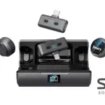 Jmary MW-19 2.4G Wireless Two Microphone for Mobile for iPhone & Type-C
