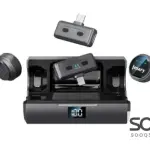 Jmary MW-19 2.4G Wireless Two Microphone for Mobile for iPhone & Type-C