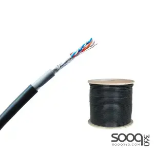 D-Link NCB-C6FOBLR-305 CAT6 FTP 23 AWG PVC/UV PVC Outdoor Cable Drum 305m Roll