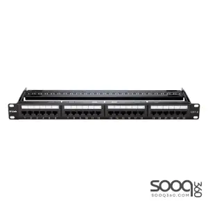 D-Link NPP-C61BLK241 24 port Cat6 UTP Loaded Patch Panel