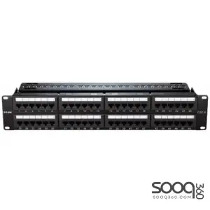D-Link NPP-C61BLK481 Cat6 UTP Loaded 48 Port Patch Panel