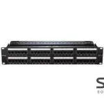 D-Link NPP-C61BLK481 Cat6 UTP Loaded 48 Port Patch Panel