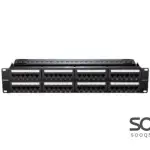 D-Link NPP-C61BLK481 Cat6 UTP Loaded 48 Port Patch Panel