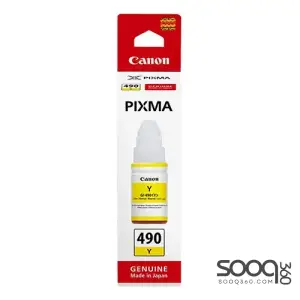 Canon PG-490Y Yellow Inkjet Cartridge Compatible with G-1400 ,G-3400