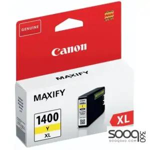 Canon PGI-1400XLY Yellow Inkjet Cartridge Compatible with MAXIFY MB2040/MB2340