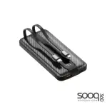 Huntkey PL02-10K 10000mAh Digital Display Power Bank with Built-in Dual Cables 22.5W -Black