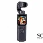 4K Pocket Sport Wi-Fi 75MP 330 Face Tracking Action Camera with Bracket