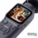 4K Pocket Sport Wi-Fi 75MP 330 Face Tracking Action Camera with Bracket