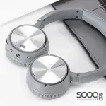 NIA Q2 On Ear Wireless Headset -Grey