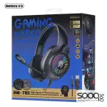 Remax RM-705 RGB Gaming Wired Headset Headphone USB+3.5mm -Black