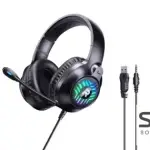 Remax RM-705 RGB Gaming Wired Headset Headphone USB+3.5mm -Black