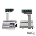 Electronic Barcode Label Printing Scales TM-A20B With Receipt Printer