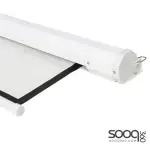 Motorized Projector Screen Wall Mount (240cmx240cm) with Remote