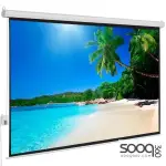 Motorized Projector Screen Wall Mount (350cmx350cm) with Remote