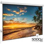 Motorized Projector Screen Wall Mount (240cmx240cm) with Remote