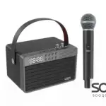 Leerfei SPK-E-4113 FM TF Card/U disk/AUX Bluetooth Speaker with Mic