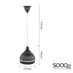 Hanging Ball DQ-201 Ceiling speaker -Black