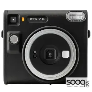 FUJIFILM instax SQUARE SQ40 Instant Camera- Black