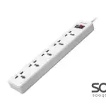 Huntkey SSZ501 5 Port UK Plug Power Strip 3M