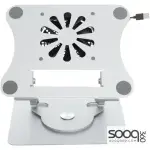 360 Rotating V6.1 Metal Folding Cooling Laptop Stand