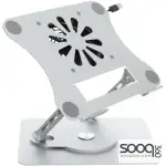 360 Rotating V6.1 Metal Folding Cooling Laptop Stand