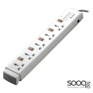 Huntkey SZC502 5 Port Surge Protector Power Strip 3M Cable MK Plug