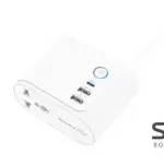 Huntkey SZF-207 Type-C 35W Charger Pub for Desktop UK Plug 1.8M