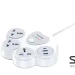 Huntkey SZN307C F2O Charger Pub Station Surge Protect Power Strip MK Plug 1.5M