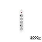 Huntkey SZN507C 4 Port USB Type-C Unversial Power Strip MK Plug 3M
