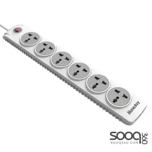 Huntkey SZN601 6 Port UK Plug Power Strip 3M
