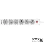 Huntkey SZN607 Power Strips, Universal Standard