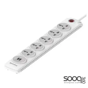 Huntkey SZN607 Power Strips, Universal Standard