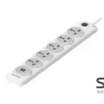 Huntkey SZN607 Power Strips, Universal Standard