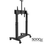 NB North Bayou T100 75″-120″ Motorized TV Bracket Trolley Cart
