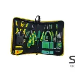 Feibao 0878 Mutlifunctional Network Cable Tester Tool Kit 15 Pcs