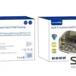 HAING HI-0576-U3D USB 3.0 HDD Docking IDE+SATA with USB Hub+Card Reader