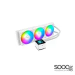 Huntkey MVP V360 3 Fans CPU Cooler -White