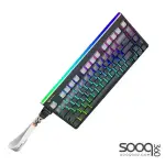 Meetion VibeKeyB75 Compact 75% Wireless Membrane Gaming Keyboard -Black