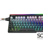 Meetion VibeKeyB75 Compact 75% Wireless Membrane Gaming Keyboard -Black
