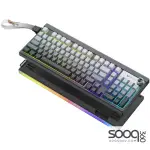 Meetion VibeKey B98 98% Tri-Mode Wireless Bluetooth Wired Membrane Gaming Keyboard -Black