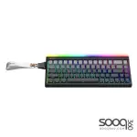 Meetion VibeKeyB68 68% Wireless Membrane RGB Gaming Keyboard -Black