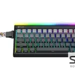 Meetion VibeKeyB68 68% Wireless Membrane RGB Gaming Keyboard -Black