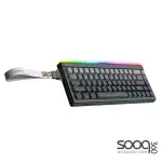 Meetion VibeKeyB68 68% Wireless Membrane RGB Gaming Keyboard -Black