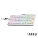 Meetion VibeKeyB68 68% Wireless Membrane RGB Gaming Keyboard -White