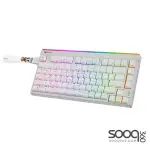 Meetion VibeKeyB75 Compact 75% Wireless Membrane Gaming Keyboard -White