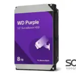 Western Digital Purple WD85PURZ 8TB 3.5 Inch SATA 5640RPM Surveillance HDD